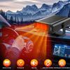 Portable 200W Car Heater, 12V Fast Heating Defrost Fan with 360° Rotatable Base for SUV RV Trucks