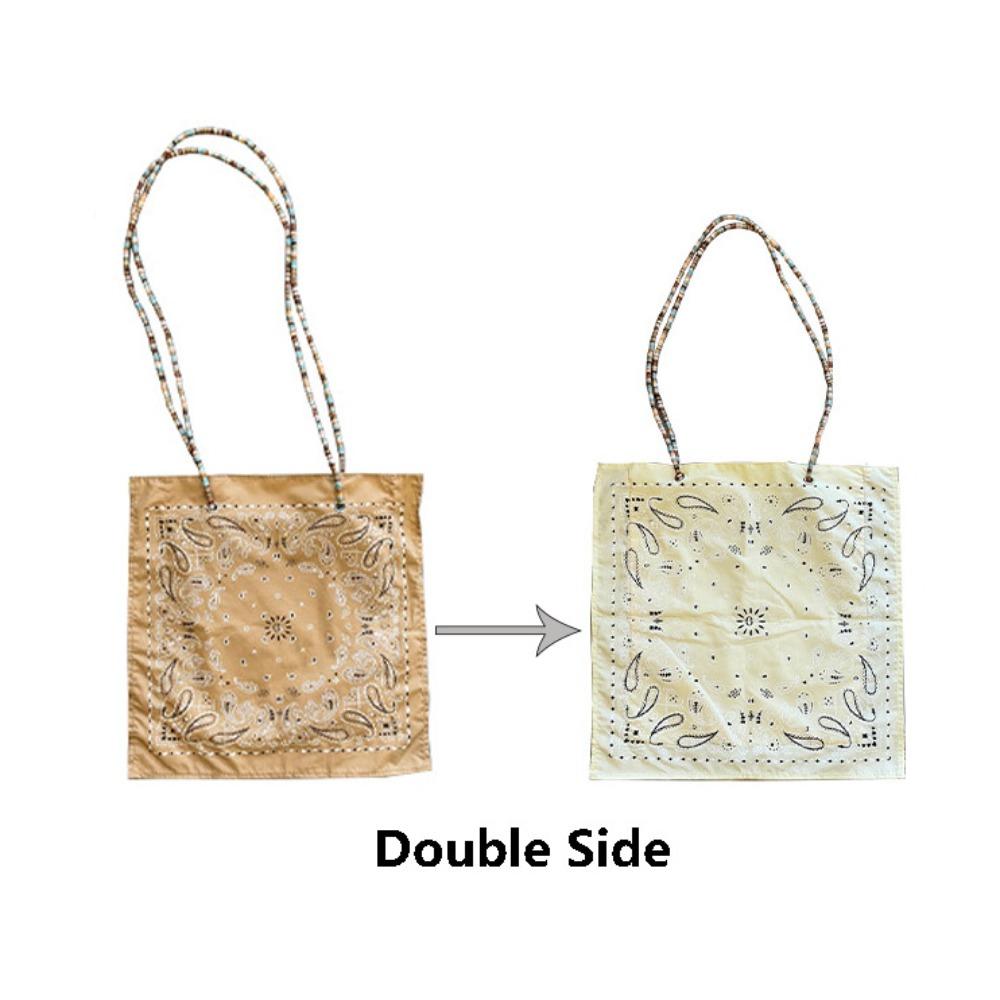 

Printed Ethnic Style Shoulder Bag Retro Women s Handbag Elegant Canvas Tote Bag Summer S