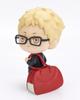 Rowtashii Noise Tekupiku Tsukishima approximately PVC ABS painted action figure Haikyu!! Hotaru, 100mm, &
