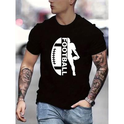 T-shirt da Rugby Stampata Taglia Europea, Magliette per Uomo, T-shirt Casual a Maniche Corte per l'Estate