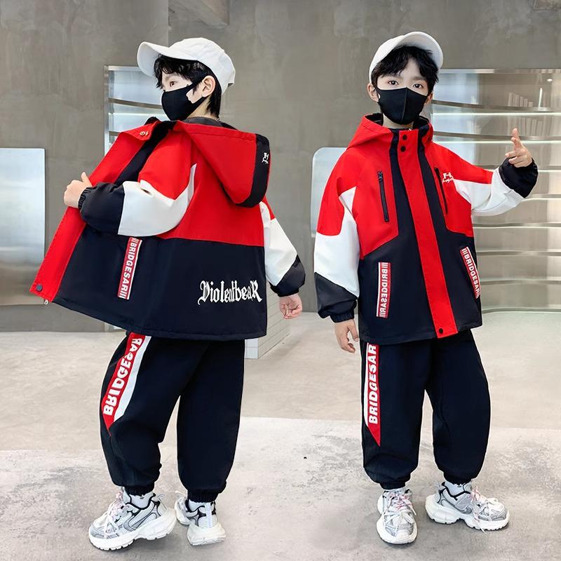 Boys' Trendy Cool Set - 2025 Spring and Autumn Sportswear for Big Kids