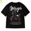 Unisex Casual Tshirt Tee Summer 100 Cotton Vintage Motorcycle Loose Top High Street Unisex Style Harajuku Round Neck Short Sleeve