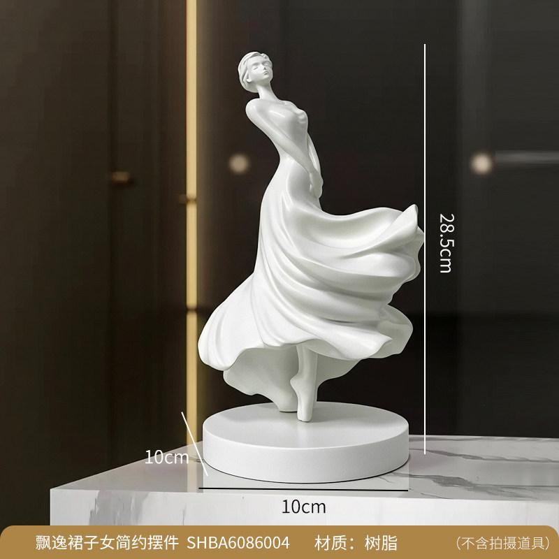 

Modern Minimalist Art Figure Statue Luxury High-end Decor For Living Room TV Cabinet Wine Cabinet Entrance Soft Home Ornament