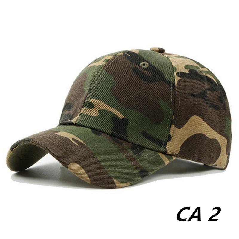 Summer Camouflage Printed Armygreen Running Sunhat Anti-Uv Golf Baseball Cap Outdoor Hiking Cycling Jungle Hunting Sunscreen Hat