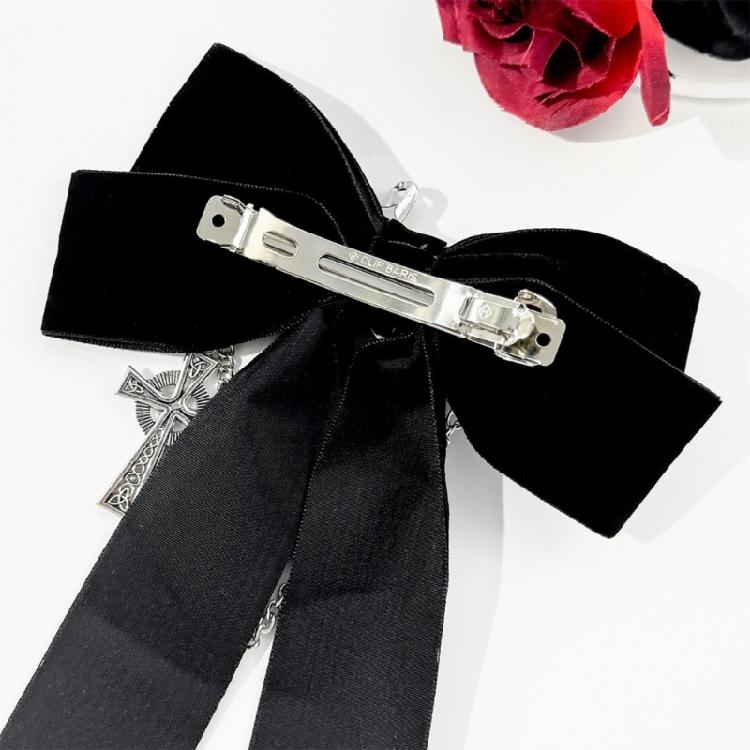 Stilvolle Schleifen Haarteil Mode Haarschmuck Haarnadel Einzigartige Haarspange für Hochzeiten und Bühnenauftritte