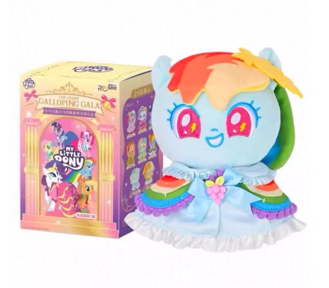 Hot Genuine My Little Pony The Grand Galloping Gala Series Plush Dolls Blind Box Trendy Surprise Stuffed Pendents Surprise Gift