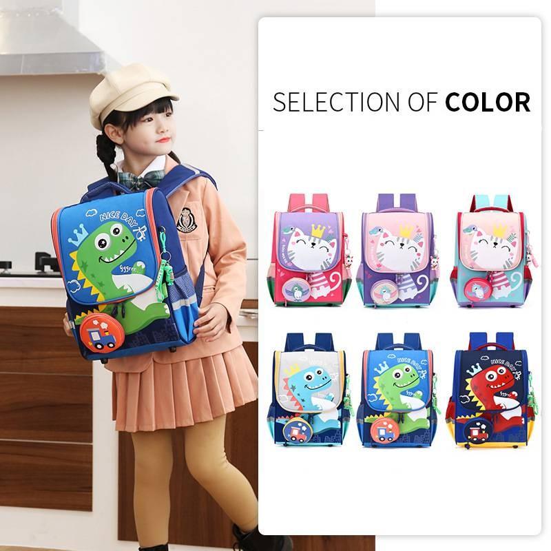 Cute Cartoon Toddler Backpack For Boys And Girls With Breathable Nylon Material