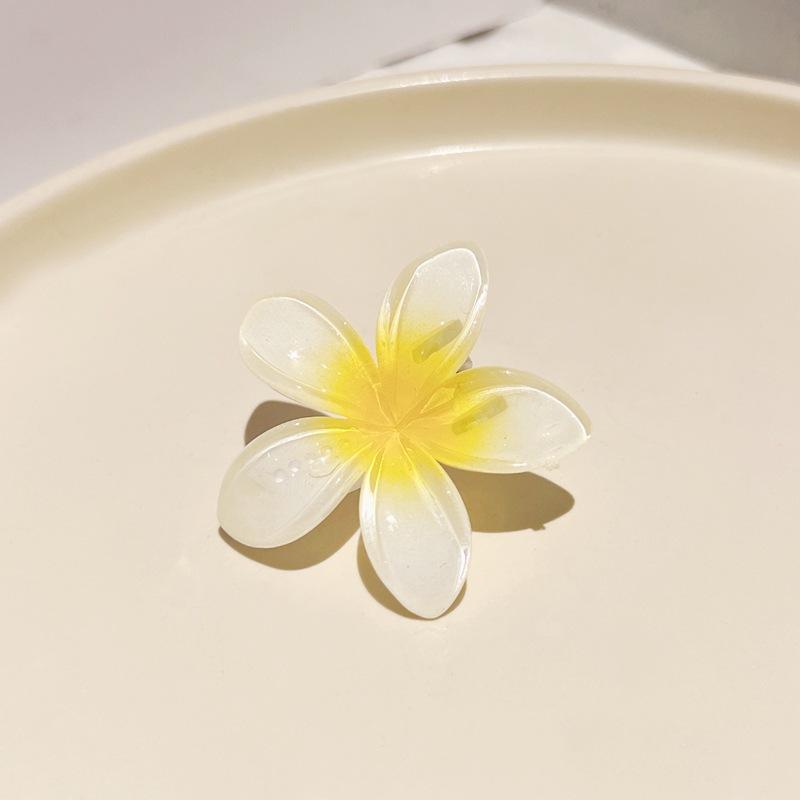 

Акриловые заколки для волос Dopamine Gradient Egg Flower для женщин, премиум-аксессуары Partysu, подвески для головных уборов, маленькие заколки-уточки