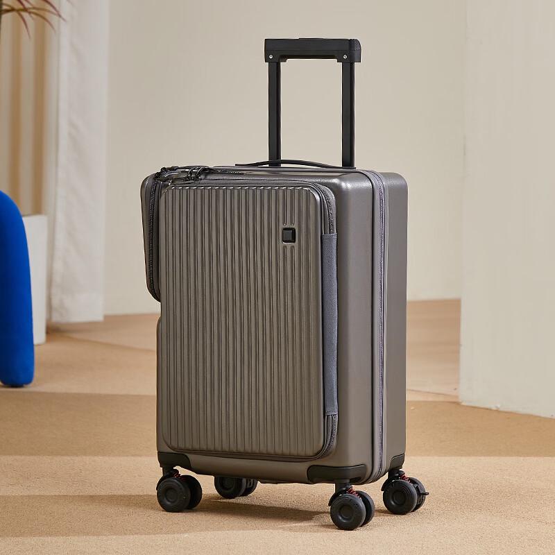 OKD 2026 Expandable Carry-On Suitcase with Front & Side Opening 20 inch
