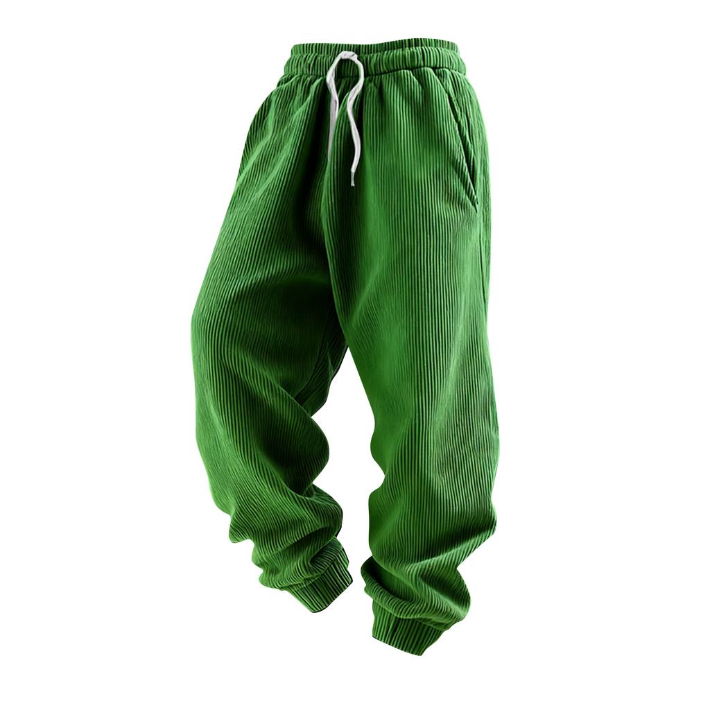 Men's Solid Color Loose Sweatpants Men's Casual Fashion Sweatpants
