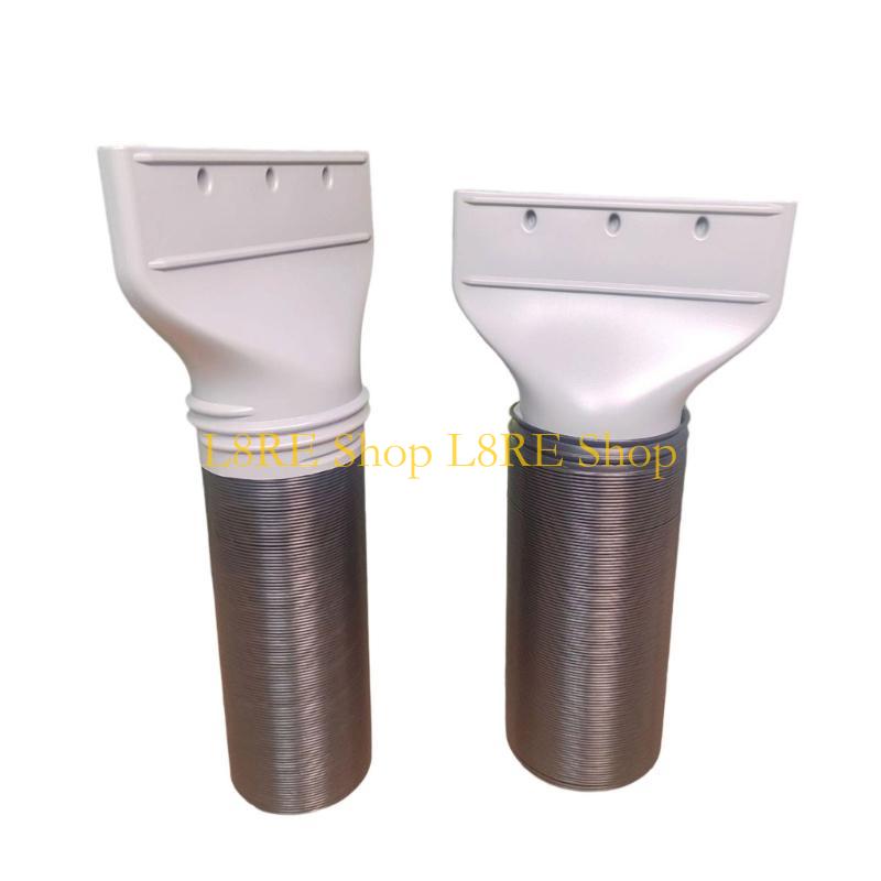 L8RE Air Conditioning Exhaust Pipe Joint Quick Connecting Design ABS Texture