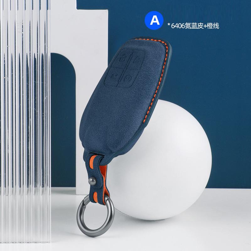 Car Key Case Cover Shell Fob for Ferrari 488 Roma SF90 F8 Protofino 812 458 F430 4 Buttons Car Remote Keychain Accessories JG9