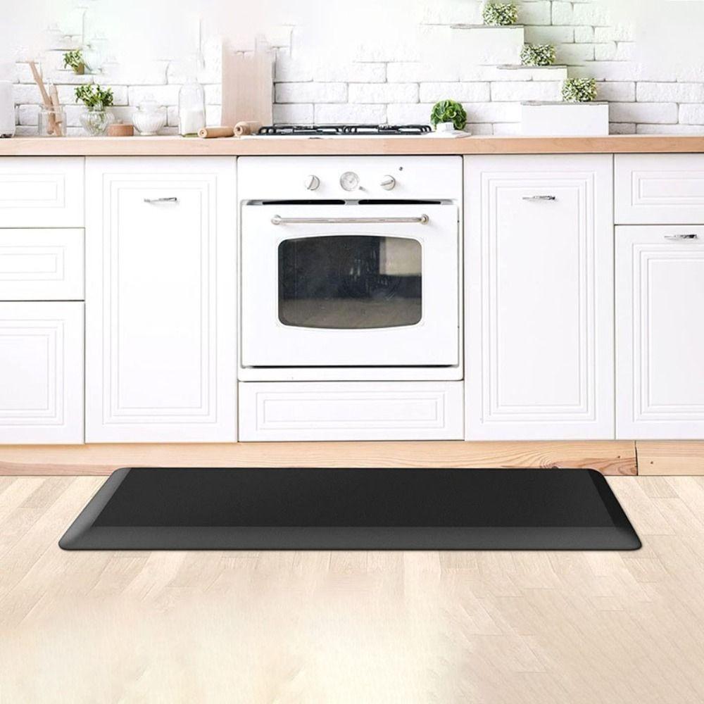 Non Slip Kitchen Rug Anti Fatigue Floor Mats Household Kitchen Standing Mat  Bathroom