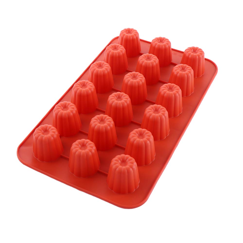 

Dessert 8/18 Cavities Non-Stick French Muffin Cannele Mold Soap Mould Baking Tool Candle Making Tools