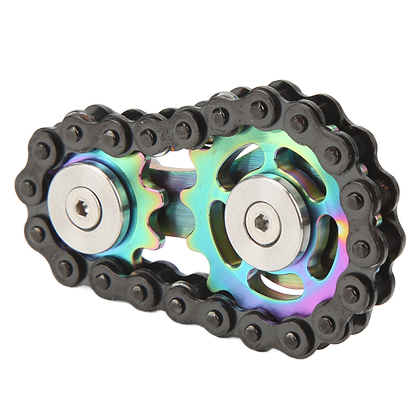 

Съемные кончики пальцев Цепи Звездочки Игрушки Снятие стресса Нержавеющая сталь Сенсорные кончики пальцев Велосипед