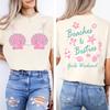 Comfort Colors Beach Shirt for Besties, Custom Beach Trip T-Shirt with Location & Date, Girls Trip Outfit, Vacation Apparel