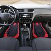4pcs Universal Waterproof Car Floor Mats - Perfect for Front & Rear Vehicles - Polyester Fiber Non-slip Car Carpet Accessories
