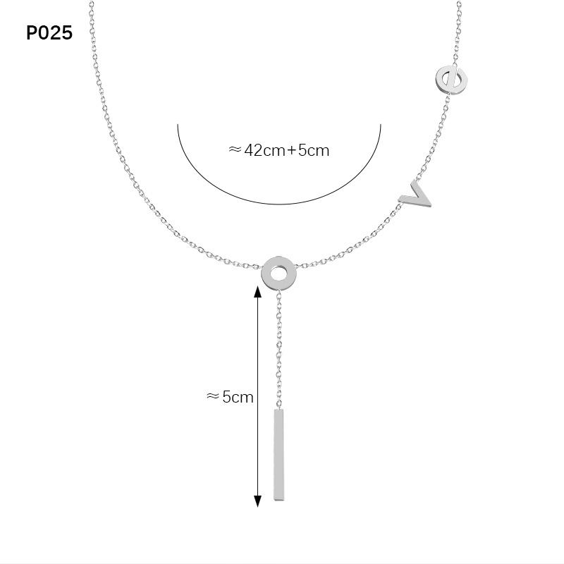 Multi Models Long Tassel Necklaces In Stainless Steel With 18k Gold Plated Waterproof Non Tarnish Chains Necklace For Women