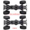 YEAHRUN Steel CVD Drive Shafts Chassis Center Driveshaft for 1/18 RC Crawler Car TRX4M K10 F150 High Trail Upgrade Parts