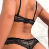 New lace with steel rim, sexy underwear, T-shaped underwear, fashionable gathering and adjustment bra.