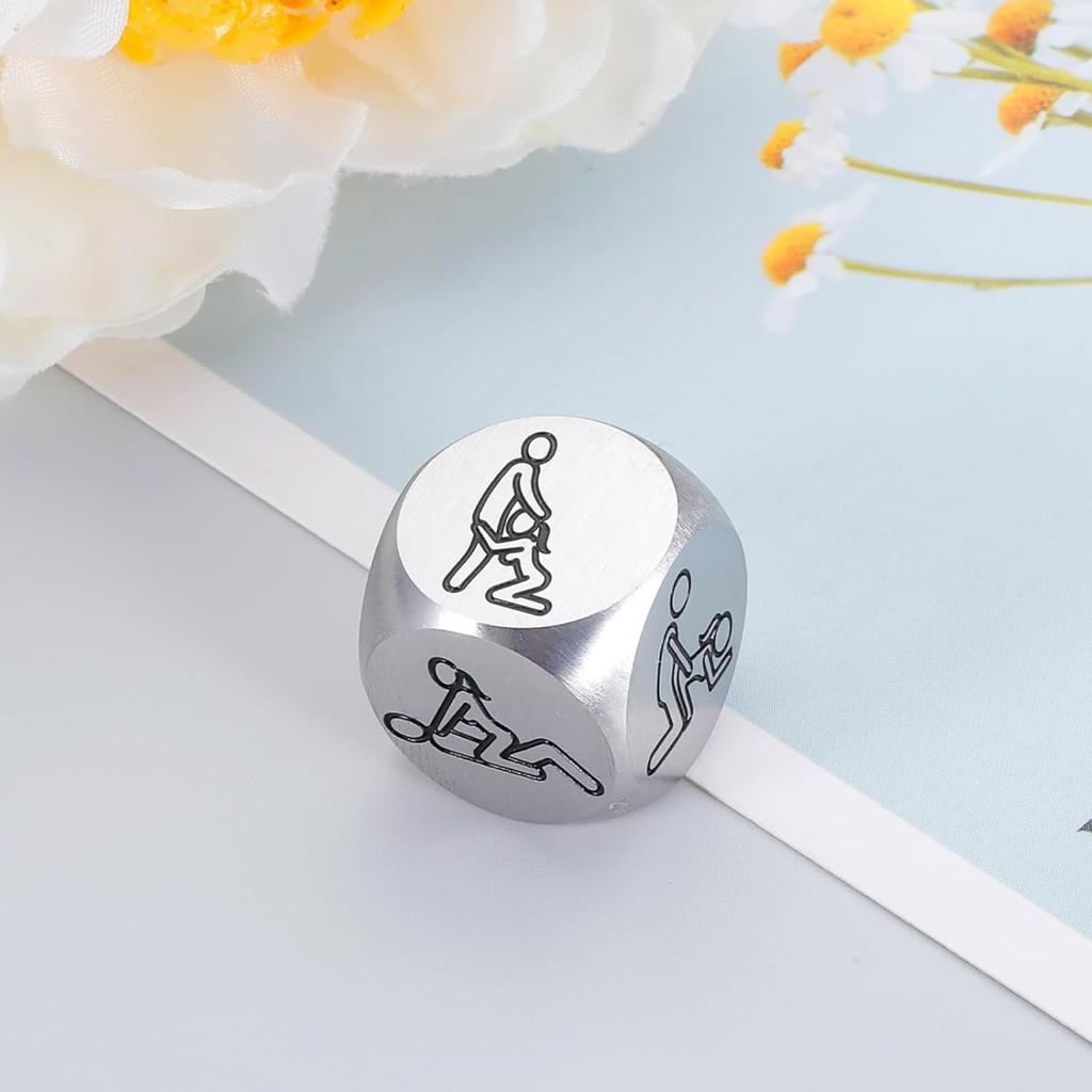 Dice Party Favor Halloween Boo Košík Položky Date Night Nápady Herní kostky dárky pro páry Svatební zásnubní dárky Hry do ložnice na herní večer