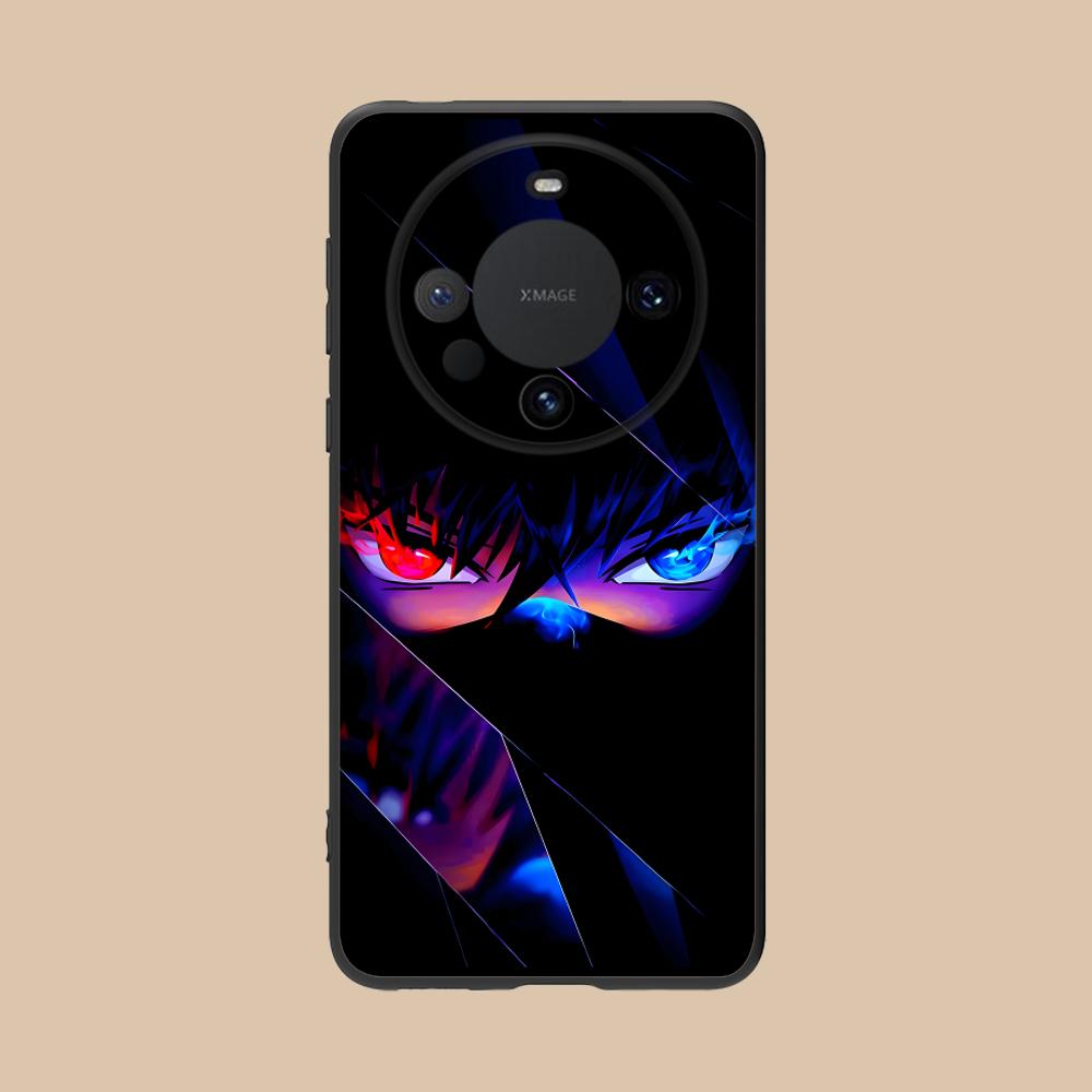 Anime Eyes Phone Case for Huawei Mate 60 50 40 30 20 10 Pro Plus Lite E 5G Soft TPU Shockproof Cover