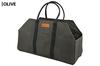 Dulton Wax Canvas Log 320mm X 600mm X 250mm Bag, Camel, (H) (W) (D), Y959-1267CAM