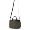 Tote Bag Polka Dots Tuck Round 2WAY Minimal Tote Gray [Isaac] (11)