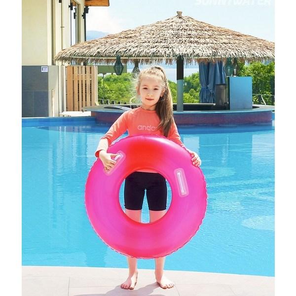 Sunny Water Vivid Tube 75cm, Pink, 1 Piece, Korean Water Fun Items