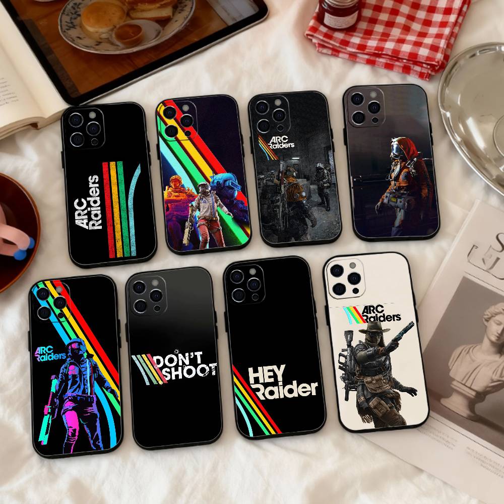 Tactical Co-op A-ARC R-Raiders Phone Case Silicone Soft For IPhone 17 16 15 14 13 12 11 X XR Plus Pro Max Plus