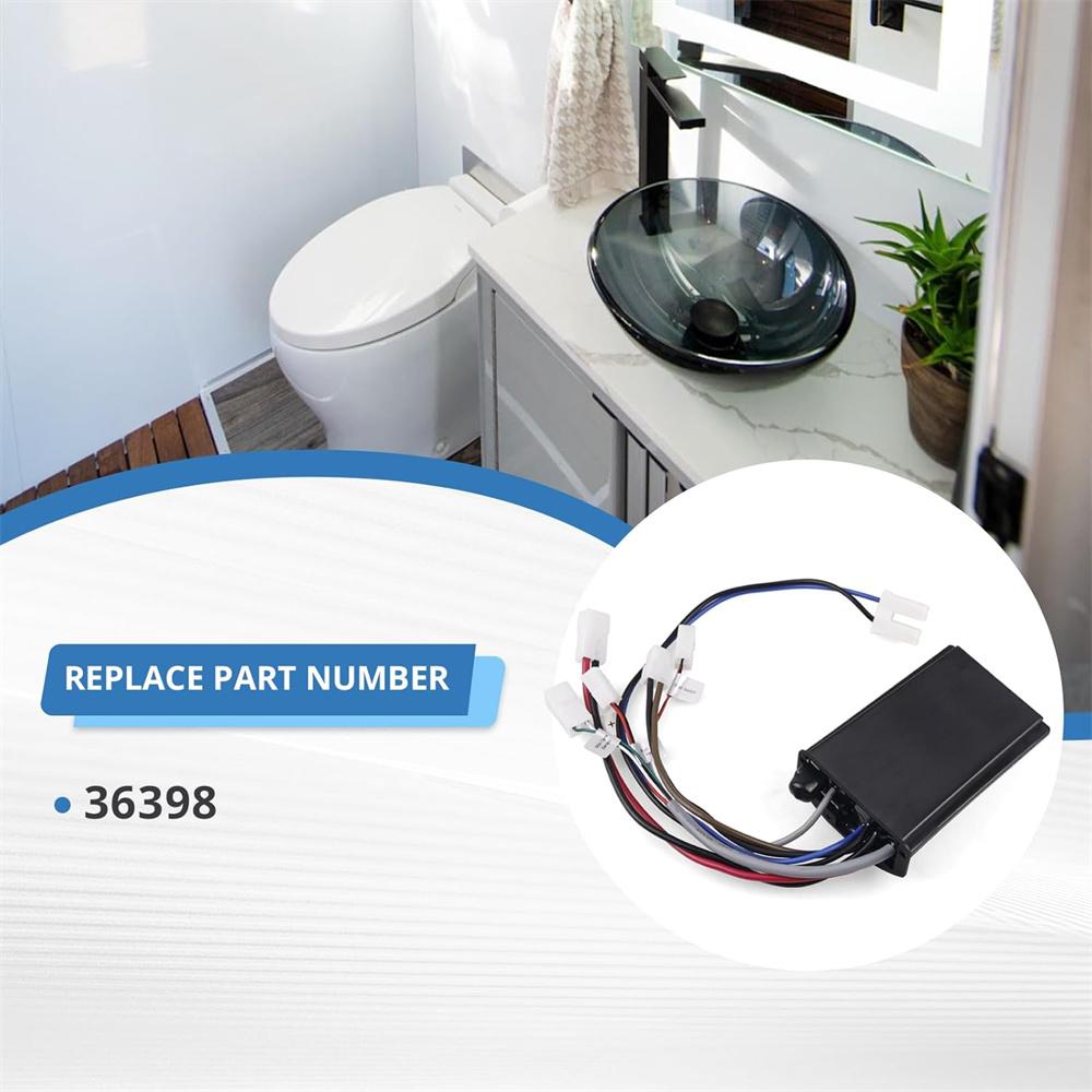 

RV toilet automatic flushing controller-36398