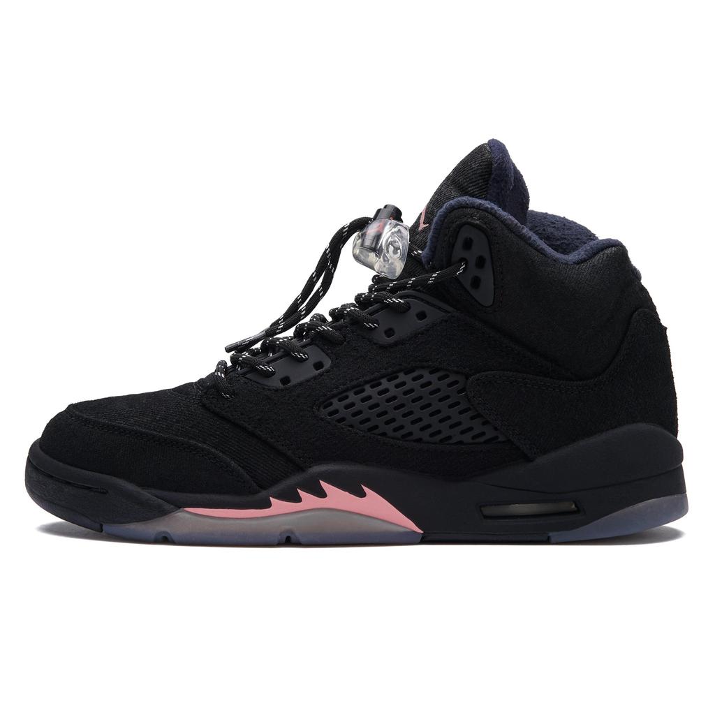 Jordan Air Jordan 5 Paris Night 2.0 Mittelhohe Vintage Basketballschuhe Damen Schwarz FD4814-008(Team645-2.0)