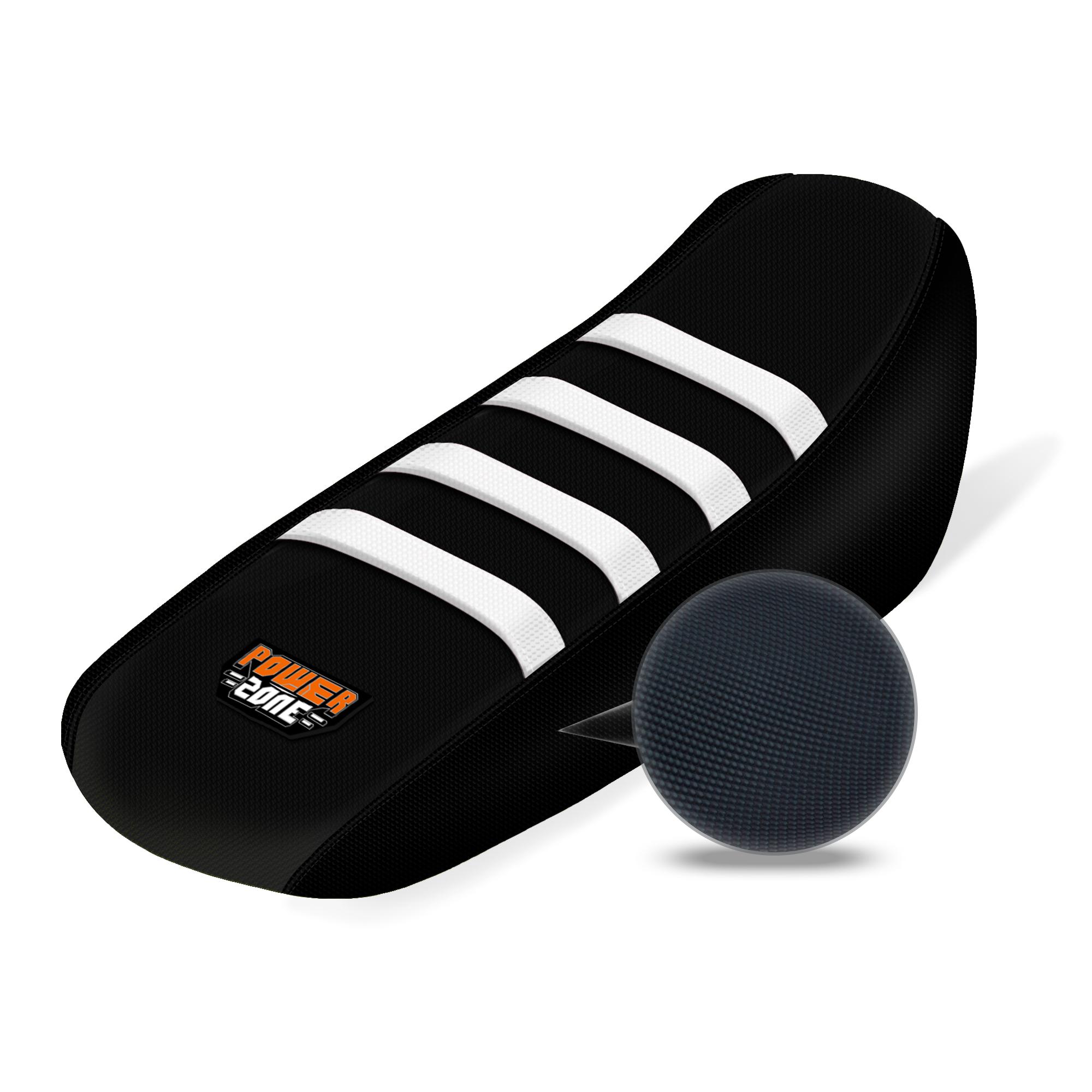 MCHMFG For SUR-RON Surron Light Bee S X Rib Ribbed Gripper Seat Cover in Waterproof Set Protection Antislip Seat Cushion Black White Seat