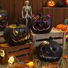 Halloween Pumpkin Lantern Festive Halloween Decoration Spooky Pumpkin Lanterns for Halloween Decor Handmade for Home