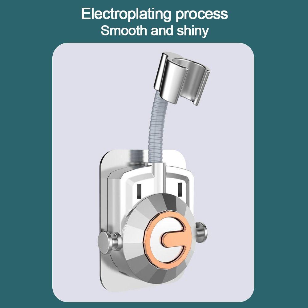 Cu Cârlige Suport Cap de Duș Autoadeziv Bază Fixă Pulverizator Accesorii Baie