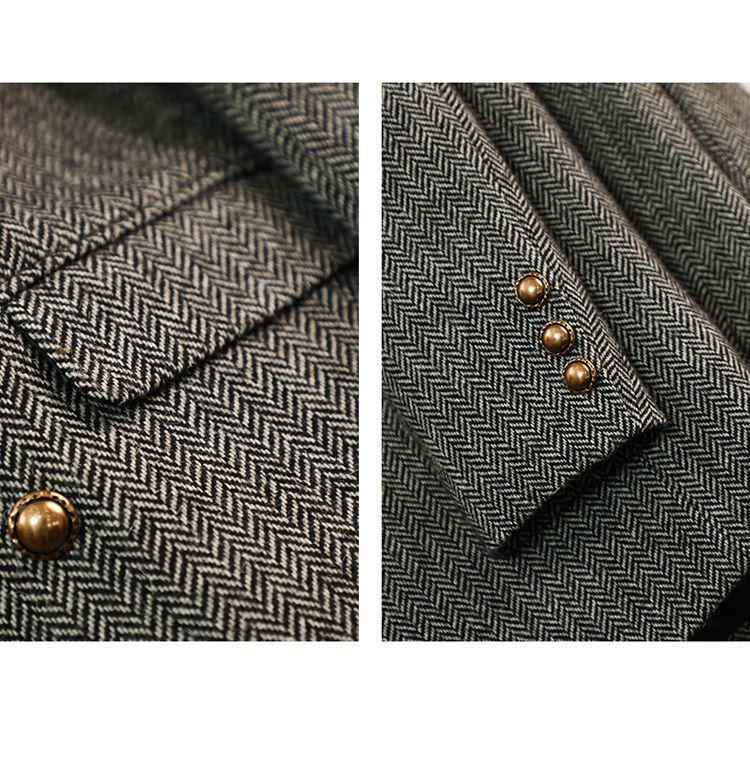 Chic Women's Suit Jacket: Autumn/Winter Versatile Style - Cool, Trendy, and Regular Fit.