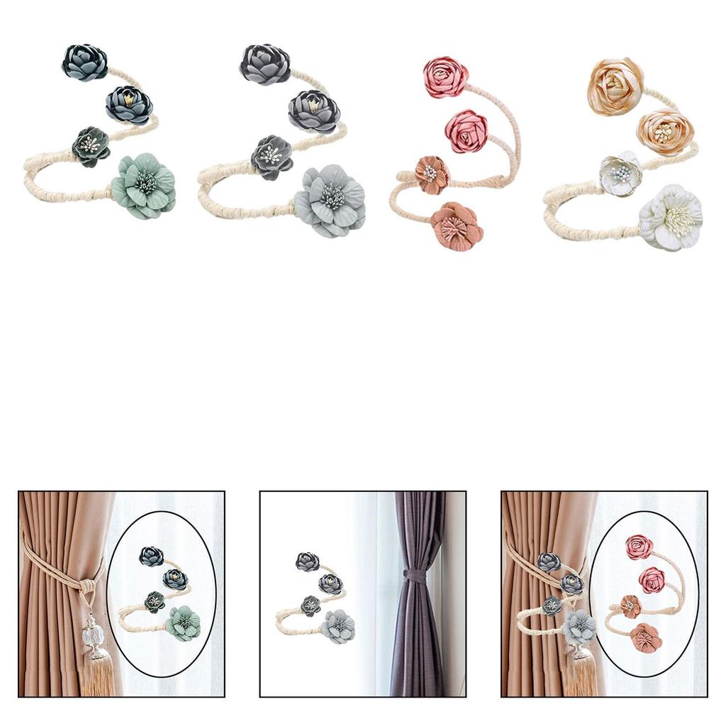 Klips do upinania zasłon okiennych, Regulowany uchwyt do upinania zasłon do różnych pomieszczeń