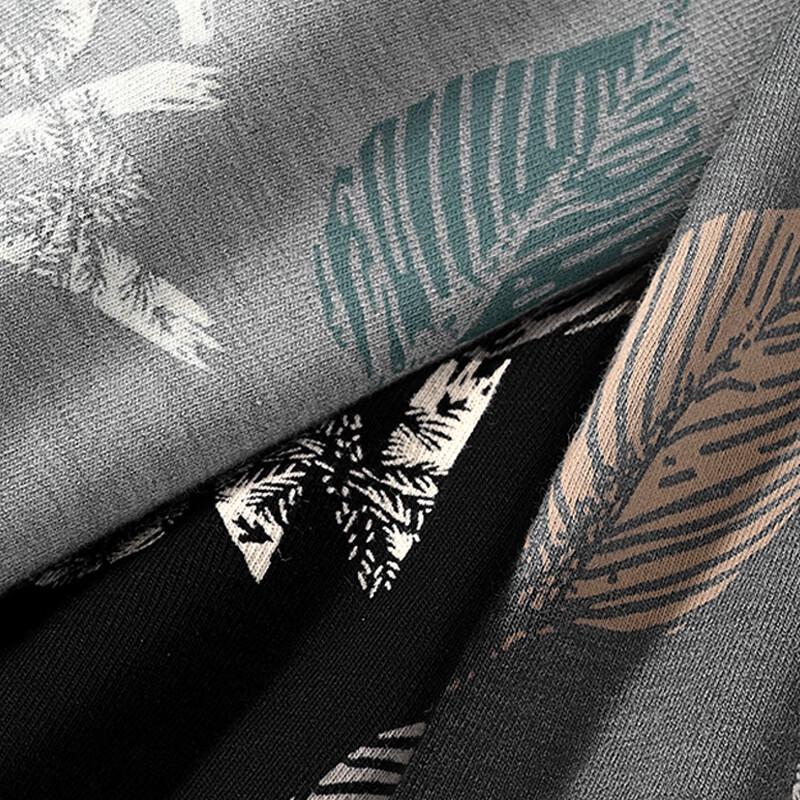 Septwolves Men's Printed Cotton Boxer Briefs