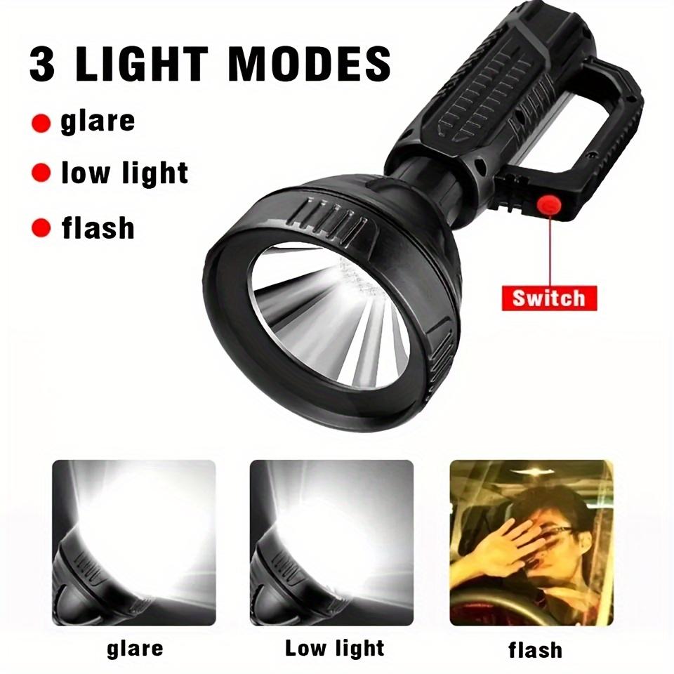 Krachtige LED Zaklamp Krachtige Zaklamp 3 Modi Waterdicht Vislantaarn USB Oplaadbare Schijnwerper Zoeklicht Kampeerlamp