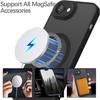 Magnetic Case - BOOLING - for iPhone 17th - with Camera Protection - Black - 2 Tempered Glasses