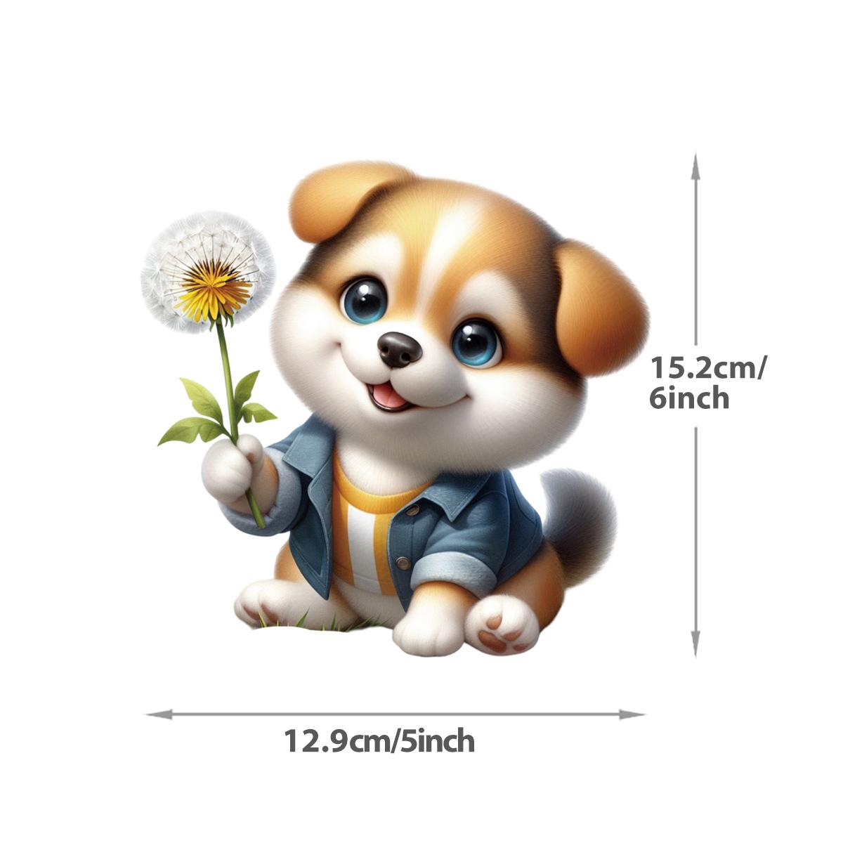 

Наклейки DTF, патчи с милыми животными, средний размер, моющиеся аксессуары для одежды, сделай сам, теплопередача, новые нашивки на одежде, индивидуальный логотип