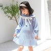 Mädchenkleid Strickpulloverkleid Frühling und Herbst Pullover Langer Rock Kinder Süße Prinzessinnenkleider