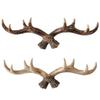 Nordischer Vintage-Hirschgeweih-Dekorhaken für die Wand, Kleiderhaken, Huthaken, hochwertige Wohnzimmer-Wanddekoration, Geweih-Kunstharz-Statue, handgefertigt