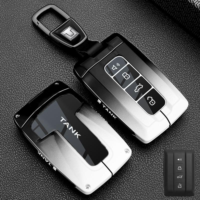 Special 2025 Tank 500 Key Cover 400 Three Five Hundred Hi4t High-end 700 Car 300 Buckle Modified Shell Male
