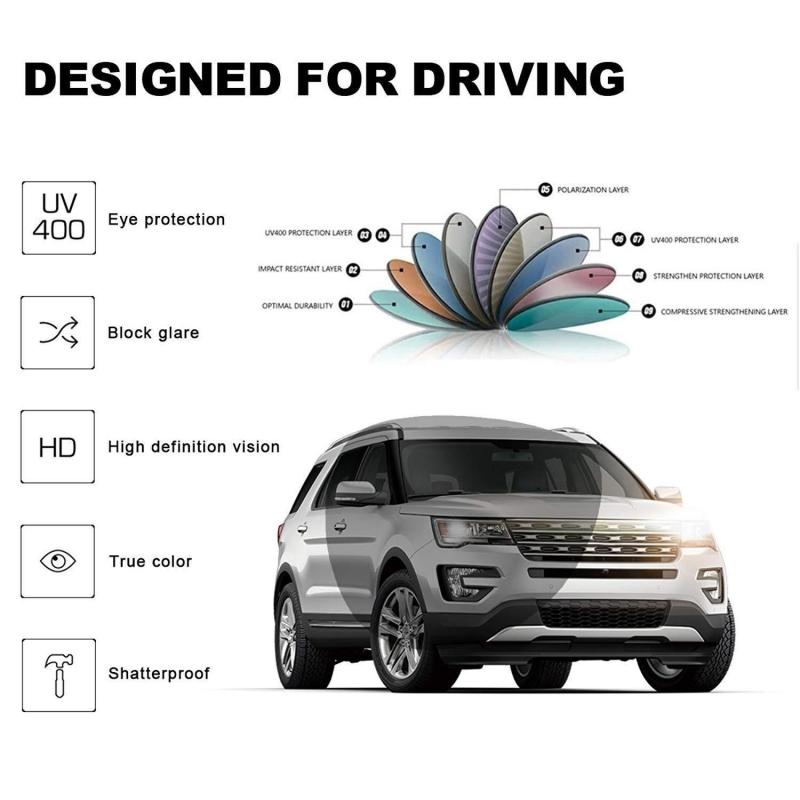 Polarizované sluneční brýle Pánské Řidičské Rybaření Sluneční brýle Noční vidění Brýle UV400