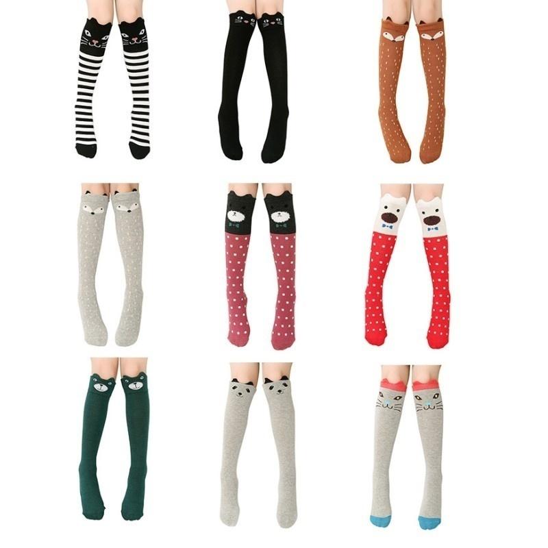 Baby Children Cartoon Print Cotton Socks