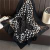 90*90cm Hair Scarf Women Shawls Fashion Beach Silk Scarves  Luxury Kerchief Popular Print Square Bandannas Foulard Headscarf