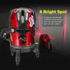 8 Line Professional Automatic Self Leveling Rotary Laser Level Beam Meter Portable Measure Kit