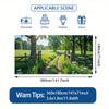 2D airplane banner 2D garage door banner 1 garage door banner