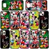 For Samsung Galaxy S25 S24 S23 iPhone 17 16 15 Xiaomi Redmi Note 14 13 12 11 Plus Pro Max XR A57 Case Wallpaper Minnie Mickey Mouse OPPO Huawei Cover